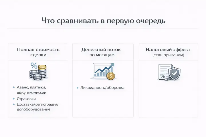 Лизинг, кредит или покупка за свои в 2026: что выгоднее для грузовой техники и спецтехники