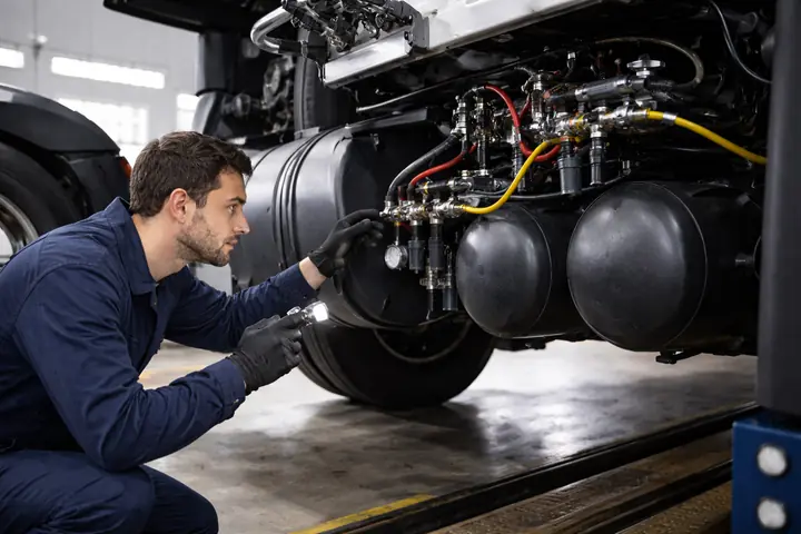 Утечка воздуха и “падает давление”: диагностика пневмосистемы